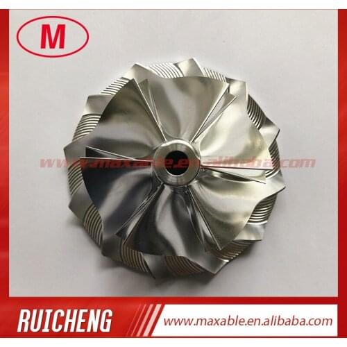 TD05 52.75/72.00mm 6+6 blades turbocharger billet/milling/aluminum 2618 compressor wheel