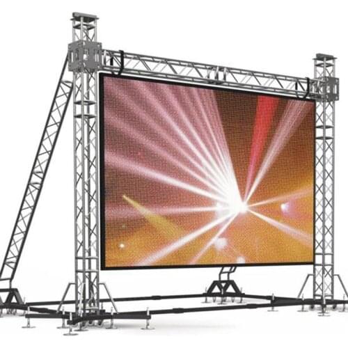 P4.81 Outdoor Led Display Video Stage Full Color LED Advertising Screen Display