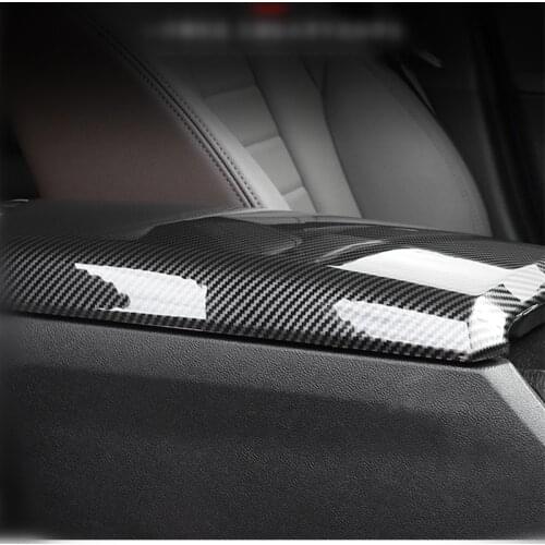 For BMW 3 4 Series G20 G21 G22 M New Product Carbon Fibre Handrest Box Panel Decorative Cover Car Accessories