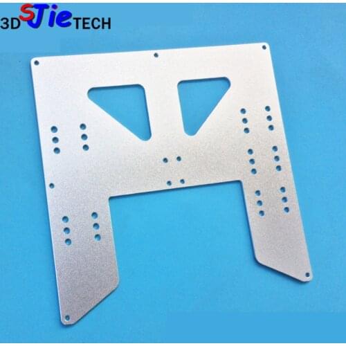 Anet A8 E10 Y-Carriage upgrade plate Anet A6 3D Printer Upgrade Y Carriage Anodized Aluminum Plate