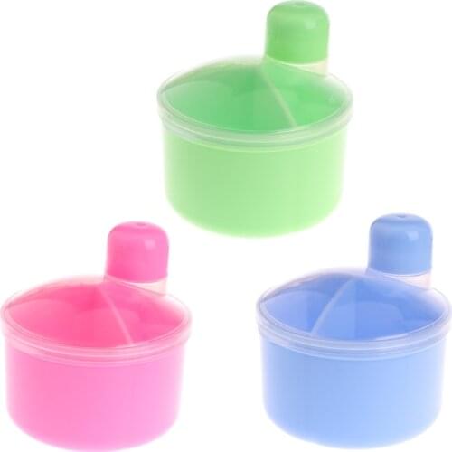 Portable Baby Milk Powder Formula Dispenser Mini Container Storage Feeding Box