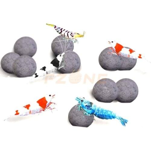 Crystal Red Cherry bee aquarium tourmaline mineral long time slow release ball gray color free shipping