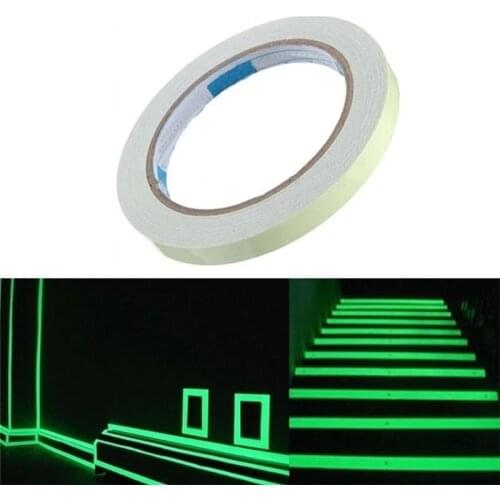 2/2.5/3cm Self-adhesive Luminous Tape Glow In The Dark Safety Security Floor Sticker Switch Sticker Home Decor Emergency Logo