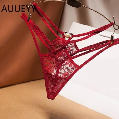 Sexy Lace Panties Women Transparent temptation Low-Waist Underpant Hollow Out Thong Female Seamless G-String Underwear Lingerie