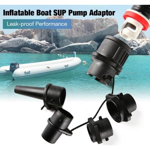 Universal Kayak Air Valve Adapter Multi Functional Leak-proof Rubber Boat Inflatable Connector For Surfboard Boat Accessories