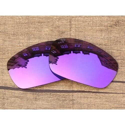 Vonxyz Violet Mirror Polarized Replacement Lenses for-Oakley Jawbone Frame