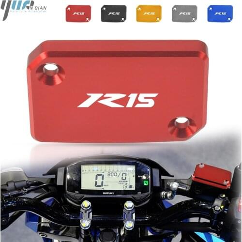 For YAMAHA YZFR15 YZF-R15 R15 V3 V3.0 2017-2020 Motorcycle Brake Protector Cap Motorbike Brake Master Cylinder Reservoir Cover