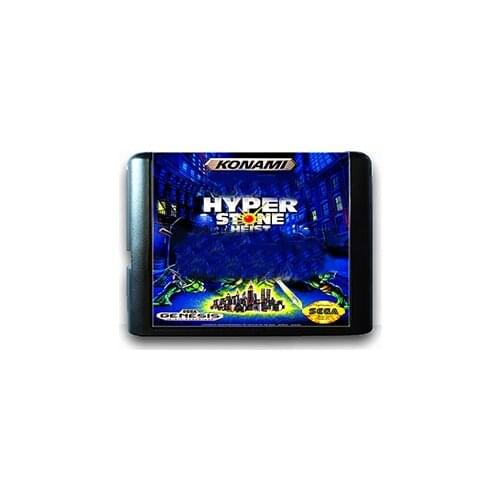 The Hyper Stone Heist for 16 bit Sega MD Game Card for Mega Drive for Genesis Video Game Console