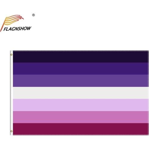 3x5 Ft Moon and Sun Lesbian Pride Flag Rainbow LGBT Flags