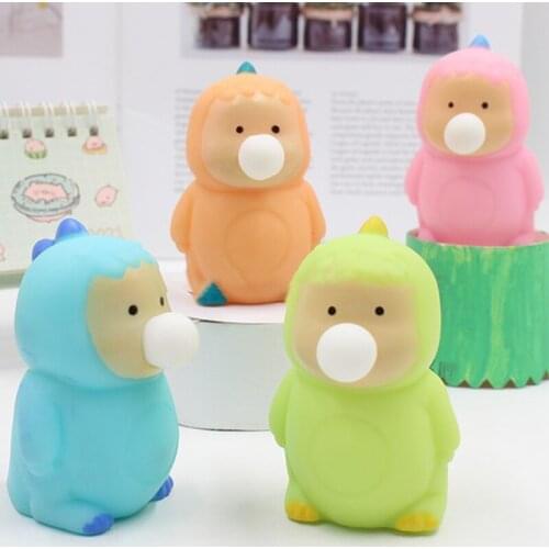 K5DD Decompression Toy Trick Dinosaur Anti-Anxiety Squeeze Ball for Adults Children