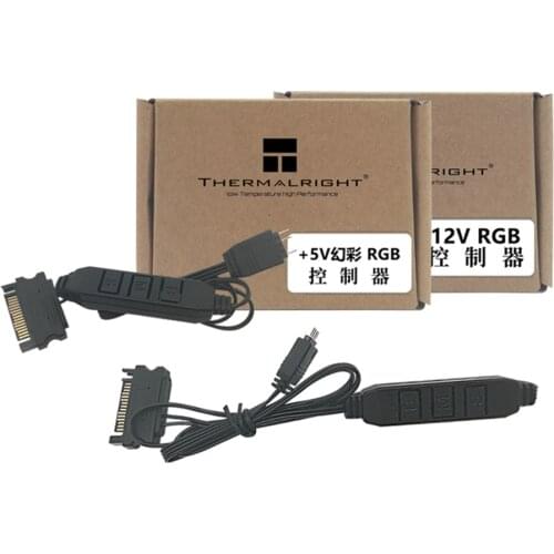 Thermalright 5V/3pin 12V/4pin RGB fan Controller SATA interface RGB DIY Device adapter