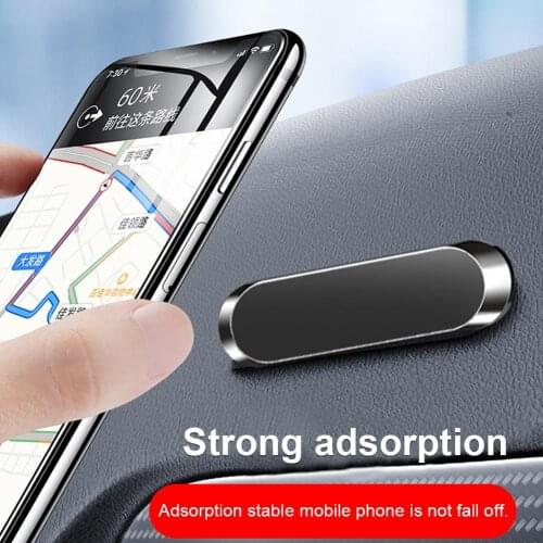 Magnetic Mounting Bracket Car Automatically Phone Holder Mini Non-slip Magnetic Phone Stand Car Dashboard Mount Bracket