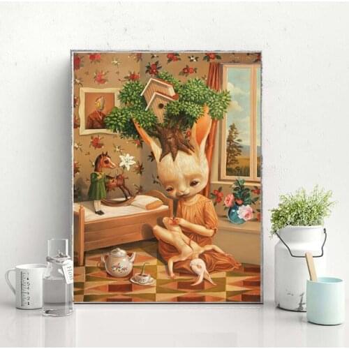 Mark Ryden Of Still Life Wall Art Canvas Poster And Print Canvas Painting Decorative Picture For Kitchen Bedroom Home Decor