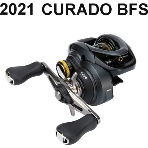 2021 NEW Original SHIMANO CURADO BFS XG Left or Right Hand Saltwater Fishing Reels MAGNUMLITE SPOOL Long Shot Baitcasting Wheel