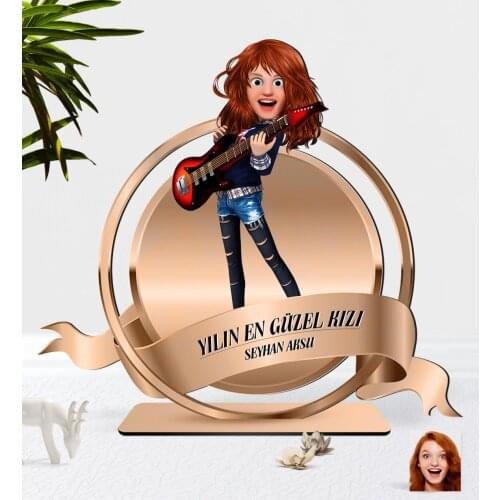 Personalized Women 'S Animation Caricature OF 3D Wooden Trinket Plaket-12 Reliable Quality Cost Effective Gift Home decoration
