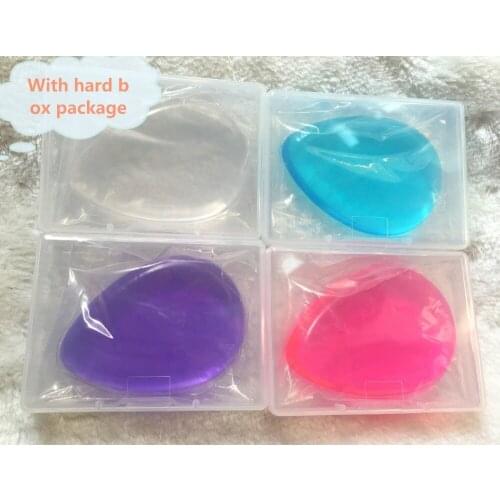 NEW ARRIVAL SiliSponge Blender Silicone Sponge makeup puff For Liquid Foundation Naked Makeup BB Cream Beauty Essential 100pcs
