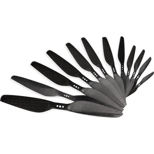 TM8055 9055 1055 1155 1255 1355 1455 1555 3K Carbon Fiber Propellers CW CCW CF Props Con for T-Motor Multicopter Quadcopter