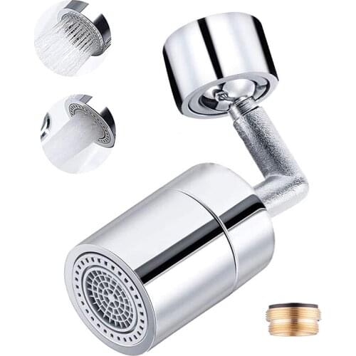 Universal Splash Faucet Spray Head 720 Degree Rotating Tap Filter Water Bubbler Faucet Aerator Kitchen Faucet Nozzle