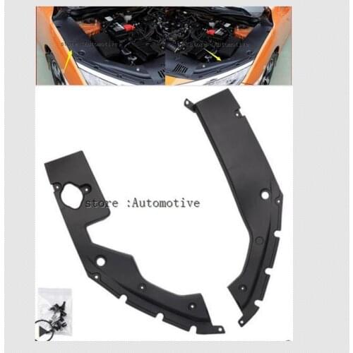 Engine Warehouse Dustproof Noise Barriers Protection Car-covers For HONDA CIVIC 2016 2017 2018 Both Side Soundproof Board