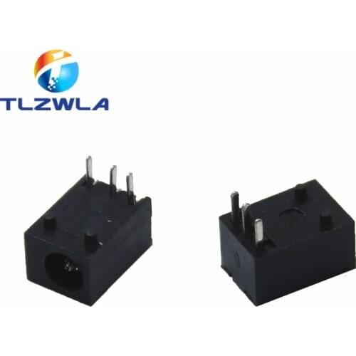 10pcs DC-003 3.5x1.3mm DC Power Jack Socket Connector 3-Pin Panel Mount Plug