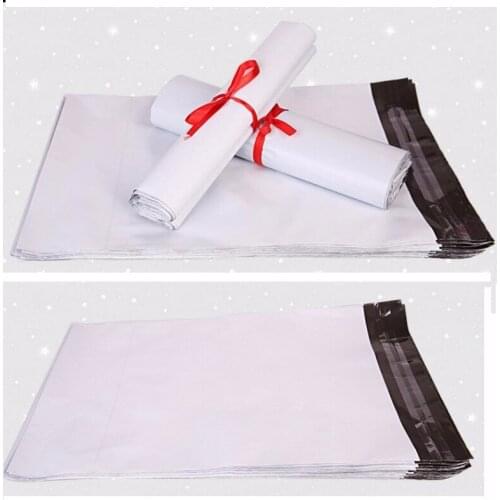 100pcs Large size 60*80cm White self-adhesive poly mailer bag/ poly mailing post envelope/ Plastic Express Courier plastic bag
