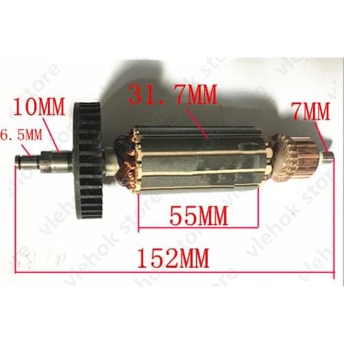 220-240V Armature Rotor replace for Makita MT953 MT 953 Angle Grinder Power Tool Accessories Electric tools part