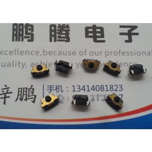 5PCS/lot Original Panasonic EVQP4M03K Waterproof and Dust Silicone Touch Switch 6*3.5*2.5 SMD Side Button