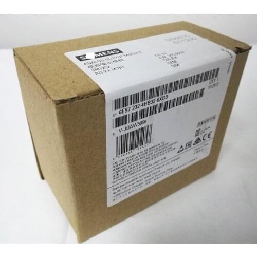 6ES7232-4HB32-0XB0 6ES7232-4HD32-0XB0 6ES7 231-4HF32-0XB0 6ES7231-4HD32-0XB0 SM1232 analog çıkış modülü