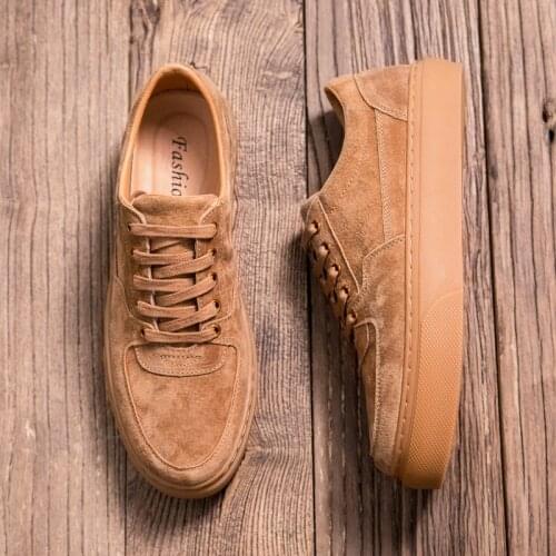 Brand mens high-quality leather retro low-top sneakers lightweight and comfortable mens sneakers fashion mens shoes