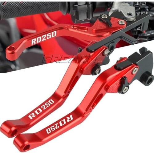 CNC Motorcycle Adjustable Brake Clutch Levers For YAMAHA RD250LC RD350LC RD250LC RD2520 1980-1982 1981 Accessories