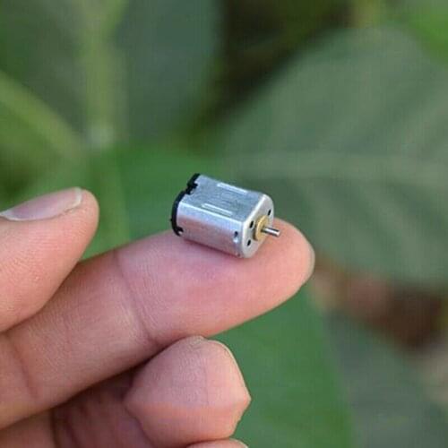 DC 3V 3.7V 5V 30000RPM High Speed Precious metal brush Micro 8mm*10mm Electric Tiny DC Motor 1mm shaft For Toy Hobby Model