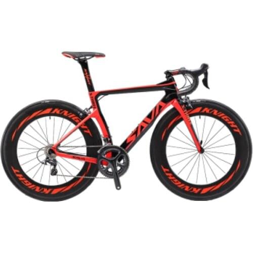 Hot Sale Wholesale SAVA KNIGHT3.0 R8000-22S TORAY Carbon Fiber Road Bike Carbon Fiber Fork Rim Racing Bike