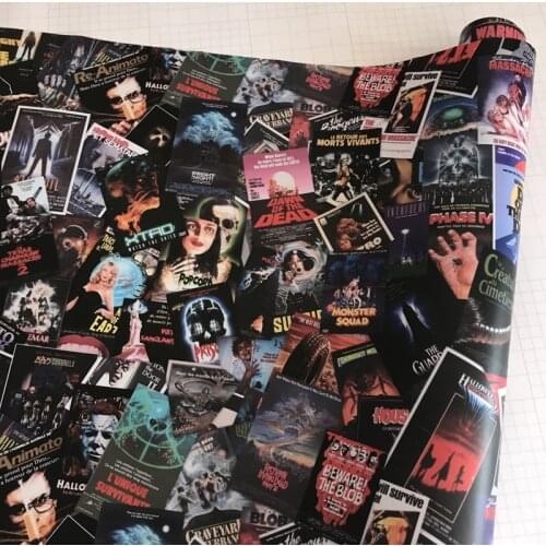 Graffiti Sticker Bomb Vinyl Film Car Wrap Movie Sticker bomb Decal PVC JDM Racing Skateboard Motorbike Car Sticker Decal