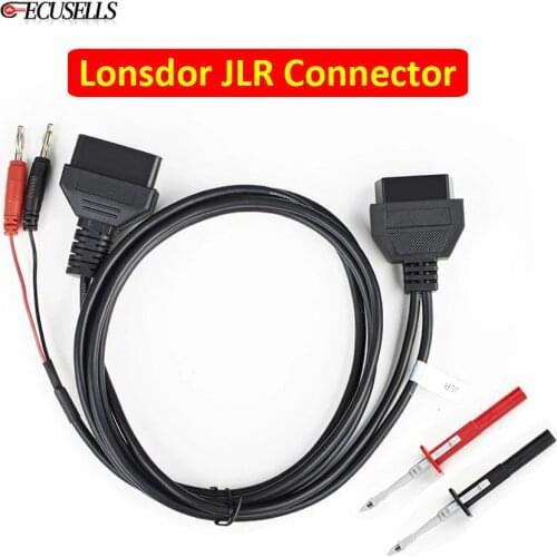 Lonsdor JLR Connector Support All Key Lost Programming Under Alarm State Work with K518S K518ISE for Land Rover/Jaguar 2015-2018