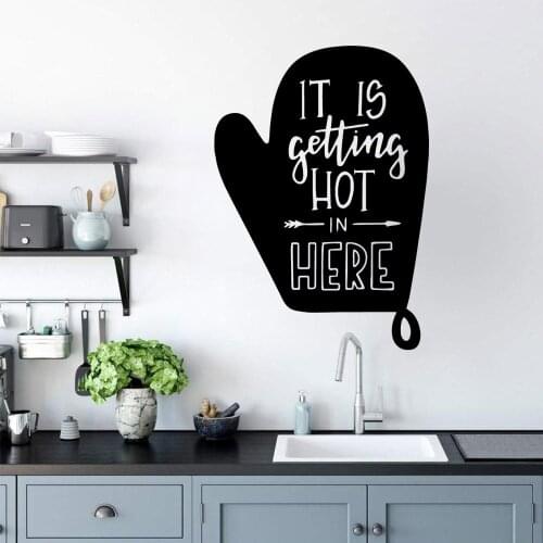 Creative kitchen Wall Sticker Self Adhesive Vinyl Waterproof Wall Art Decal For Kids Rooms Decoration Sticker Mural