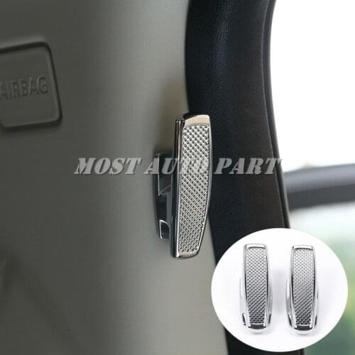 Aluminum Alloy SV Luxury Alloy Clothes Coat Hook For Land Rover Range Rover L405 Vogue 2013-2019 2pcs Car Decoration Car Trim