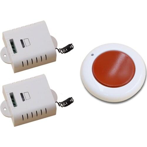 Latest AC85V 110V 220V 250V 1CH Remote Control Garage Door RF Wireless Remote Control Switch System Transmitter with Receiver