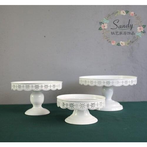 Cake stand cake plate fruit plate tray tart dish wedding cake decorated European style