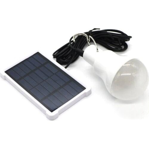 SZYOUMY Portable 1.5W/5V 150 lumens Solar Power LED Bulb Lamp Outdoor Camping Tent Fishing Lamp Lighting Lamps Moving Lighting