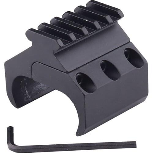 Outdoor 20mm Tactical Hunting Rifle Gun Swivel Converter Picatinny Adapter Rail Bipod Flashlight Mount Laser Sight Base