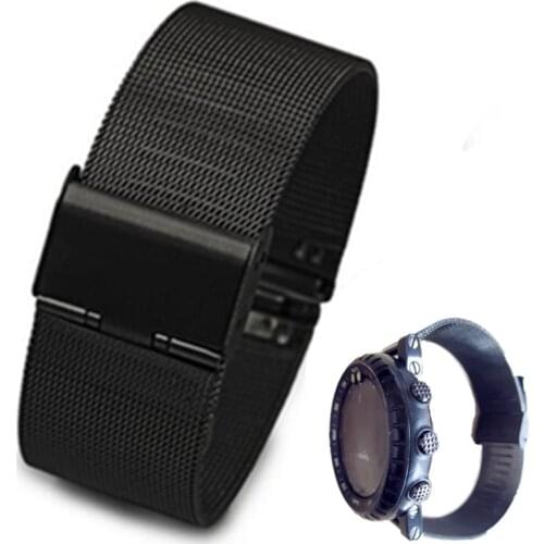 For Suunto Core Series Watch Milanese Strap High Quality Stainless Steel Watchband 24mm + Adapter