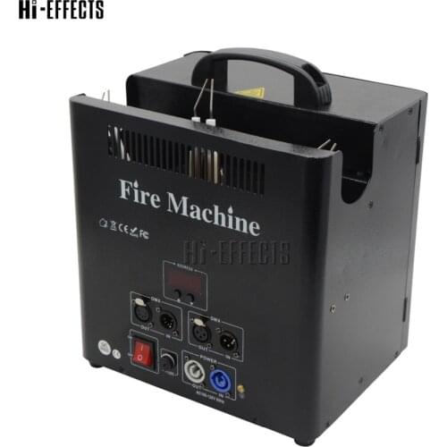 Stage flame projector Fire Fountain Triple Head Ignition Flame Fire Jet Machine DMX spray fire thrower for stage fire effect