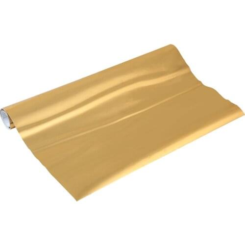 Three layer Automobile Electro-coating Mirror Film Gold/silver 1.52 M *0.5 M Sticker Sheet Emblem Car Body Cover