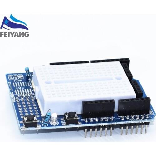 Smart Electronics UNO Proto Shield prototype expansion board with SYB-170 mini breadboard based For UNO ProtoShield DIY