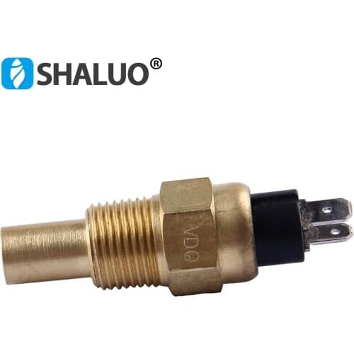 17mm VDO Diesel Engine Water Temperature Sensor 120C alarm transmition brass electronic generator sensor diesel genset part