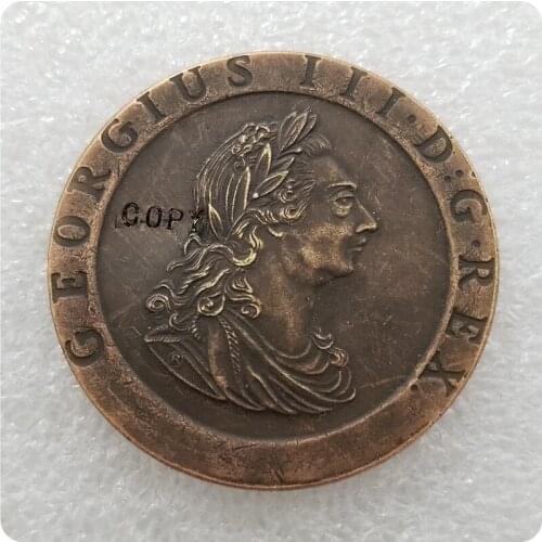1797 UK PENNY COIN COPY commemorative coins-replica coins medal coins collectibles