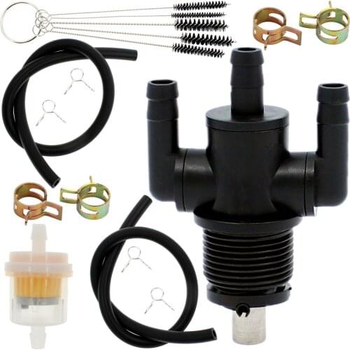 3-Way Fuel Pump Shut Off Valve Petcock Polaris 7052154 Magnum Scrambler Sport Trail Blazer Boss Xplorer Xpress 300 325 400L 500
