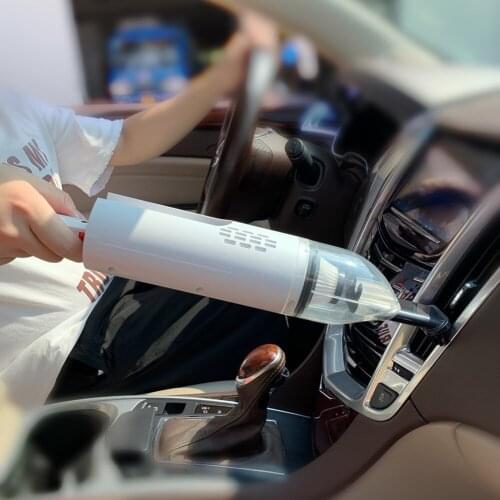 Car Vacuum Cleaner 5K Large Suction High Power Wireless Charging Dual Use Portable Auto Vacuum Cleaner