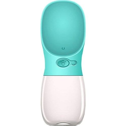 Leak ProofPortable Dog Water Bottle Keeper Pet Water Dispenser Dog Cat Travel Drink Bottle Bowl Pets Outdoor Drinking Cup