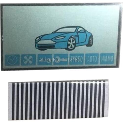 20 pcs/Lot A91 LCD display Zebra Paper for 20PCS/lot Starline A91 Lcd remote control Key Keychain 2 way car alarm system